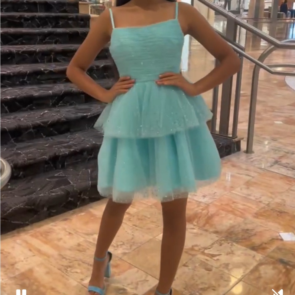 Elegant Blue Kids Dress